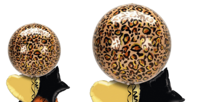 Leopard Print Orbz Balloon