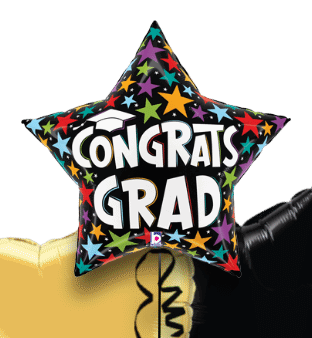 Congrats Grad Star Balloon