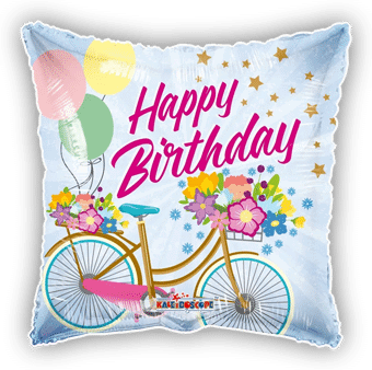 Birthday Bike Flowers