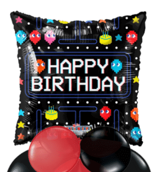 Birthday Pac Man Gaming Balloon