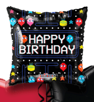Birthday Pac Man Gaming Balloon