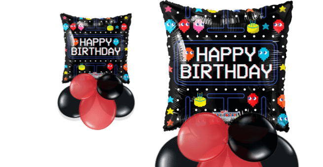 Birthday Pac Man Gaming Balloon