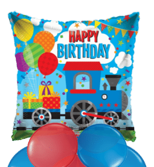 Birthday Train Balloon