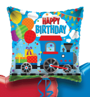 Birthday Train Balloon