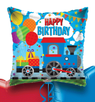 Birthday Train Balloon