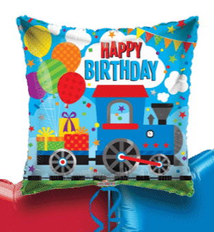 Birthday Train Balloon