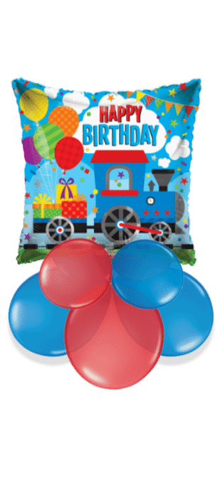 Birthday Train Balloon