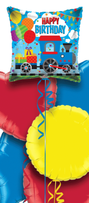 Birthday Train Balloon