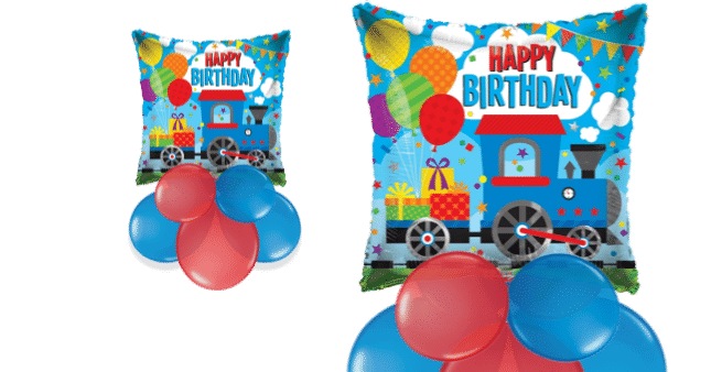 Birthday Train Balloon