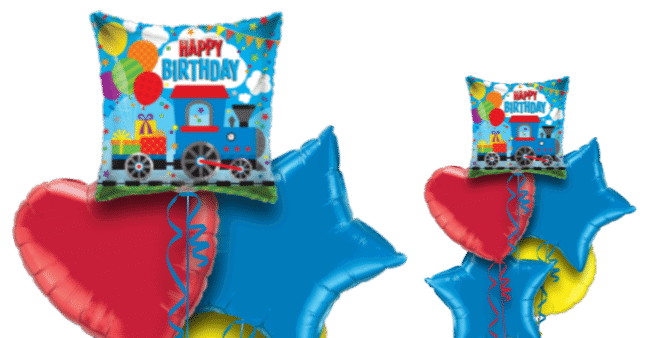 Birthday Train Balloon