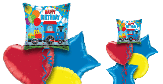 Birthday Train Balloon