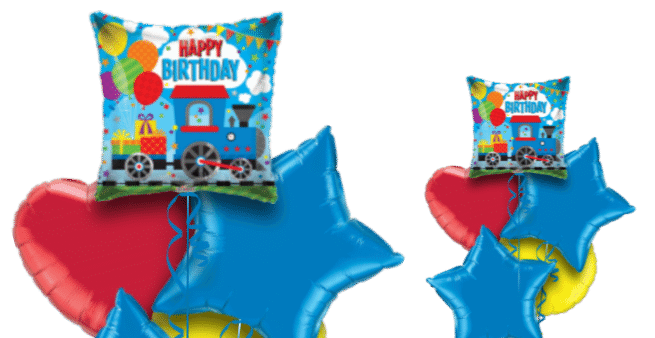 Birthday Train Balloon