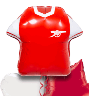 Arsenal Football Shirt Balloon