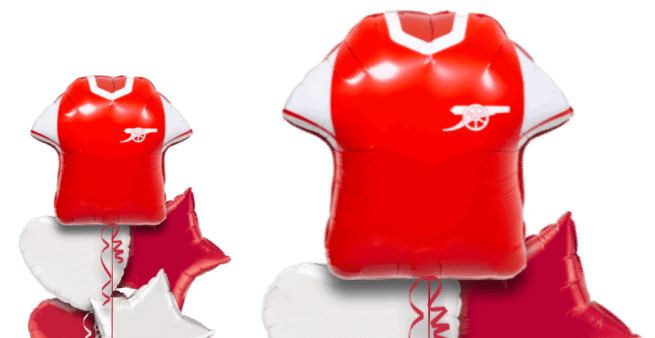 Arsenal Football Shirt Balloon