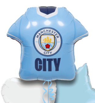 Manchester City Football Shirt Balloon