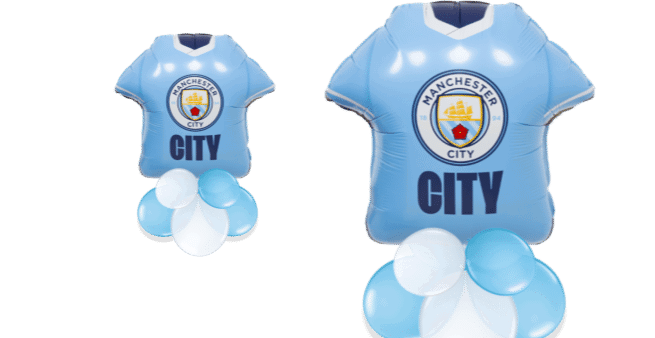 Manchester City Football Shirt Balloon