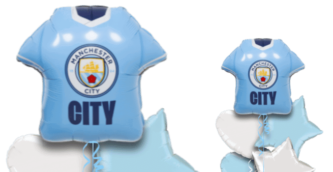 Manchester City Football Shirt Balloon