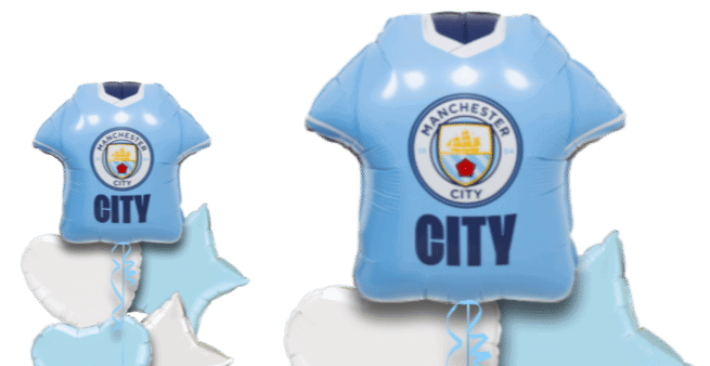 Manchester City Football Shirt Balloon