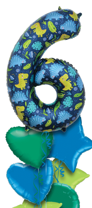 Dinosaurs No 6 Balloon