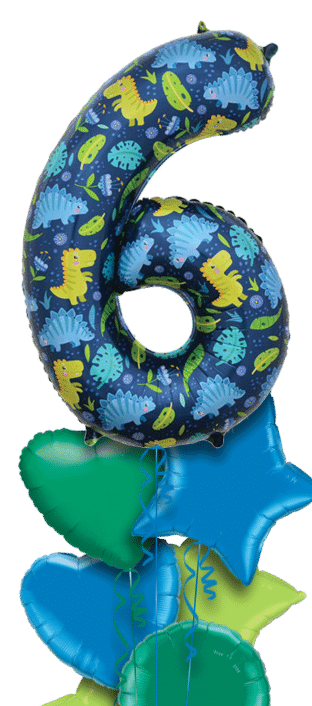 Dinosaurs No 6 Balloon
