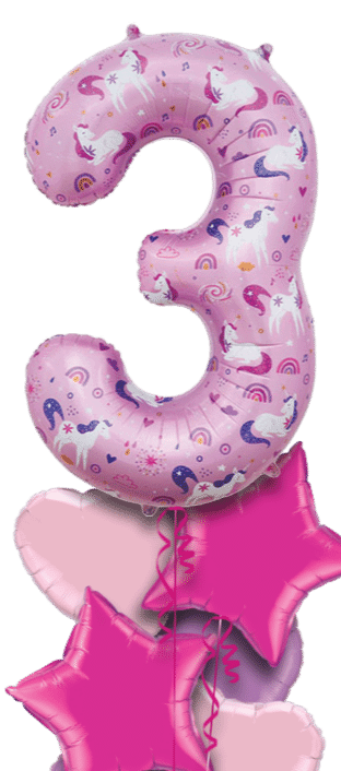 Unicorns No 3 Balloon