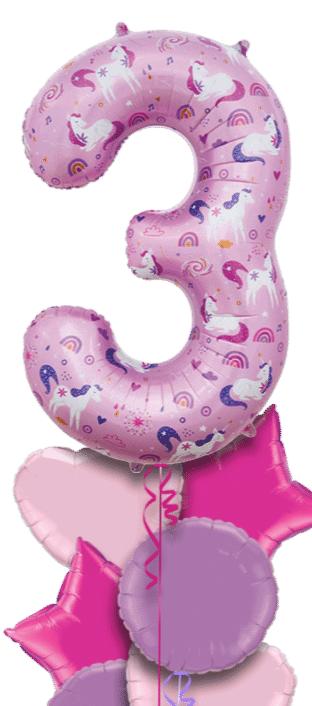 Unicorns No 3 Balloon