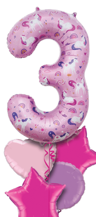 Unicorns No 3 Balloon