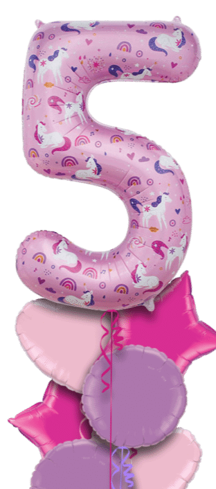 Unicorns No 5 Balloon