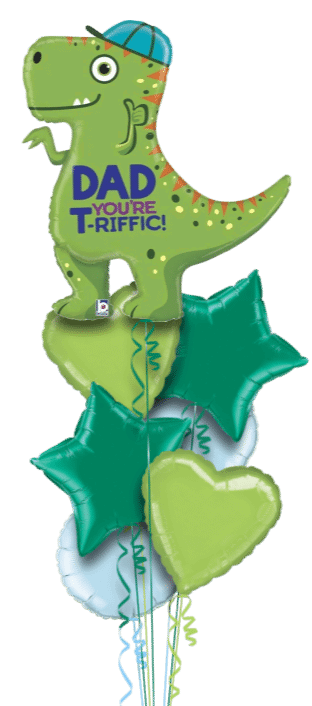 Dad T-Riffix Dinosaur Balloon