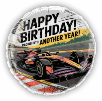 Birthday Racing Car