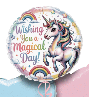 Magical Birthday Unicorn Balloon