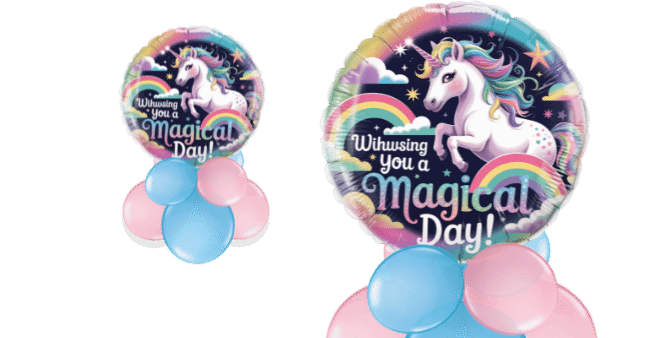 Magical Birthday Unicorn Balloon