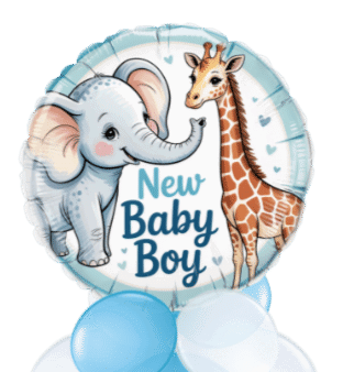 Baby Boy Elephant Balloon