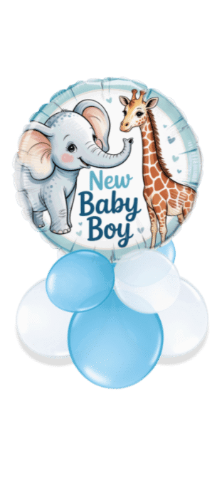 Baby Boy Elephant Balloon