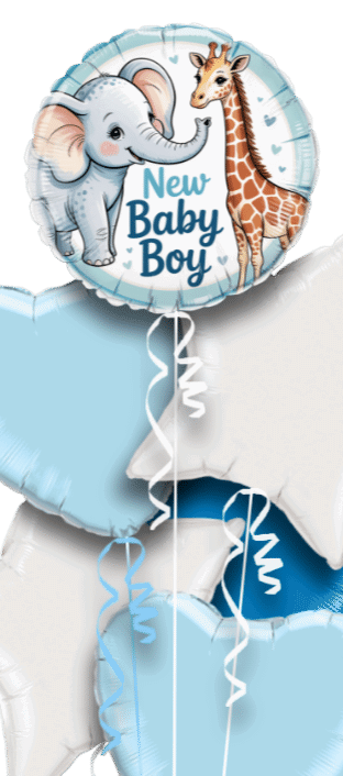 Baby Boy Elephant Balloon