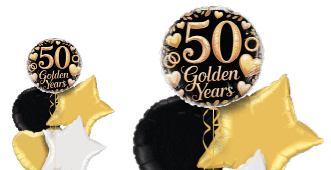 Golden Anniversary Balloon
