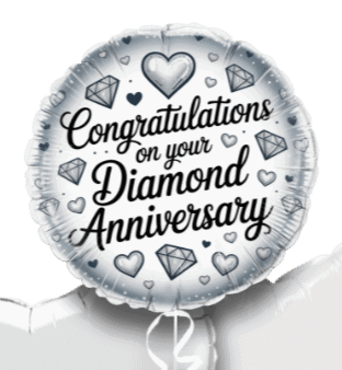 diamond anniversary Balloon