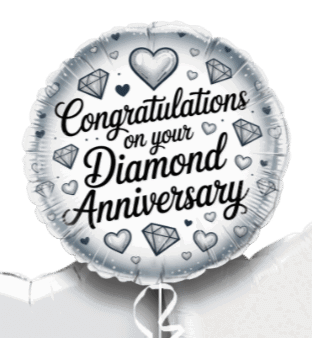 diamond anniversary Balloon