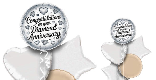 diamond anniversary Balloon
