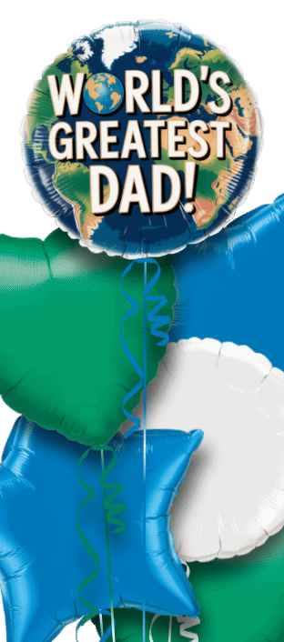 Worlds Greatest Dad Balloon