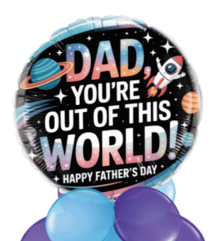 Space Dad Balloon