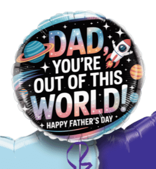 Space Dad Balloon
