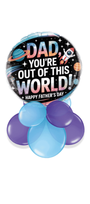 Space Dad Balloon