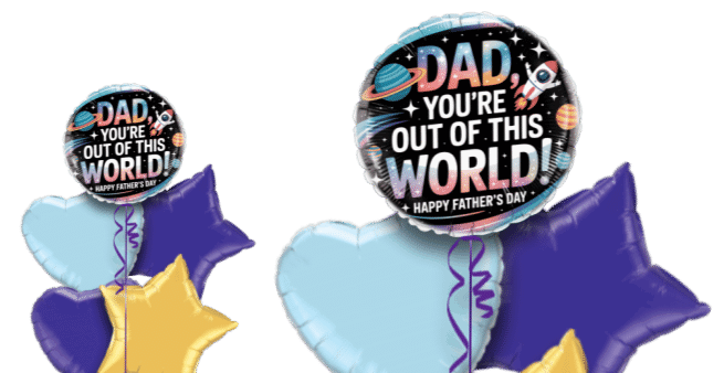 Space Dad Balloon