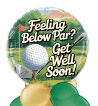 Golf Get Well Balloon