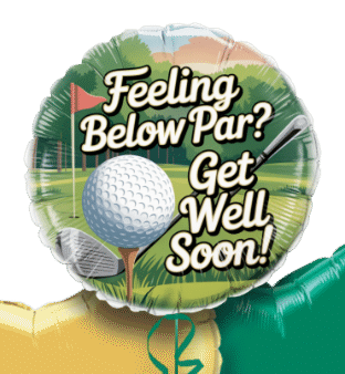 Golf Get Well Balloon