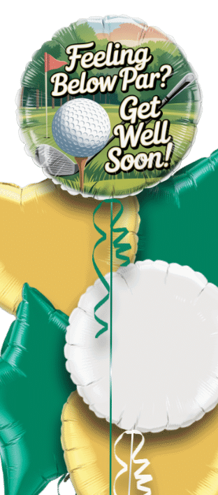 Golf Get Well Balloon