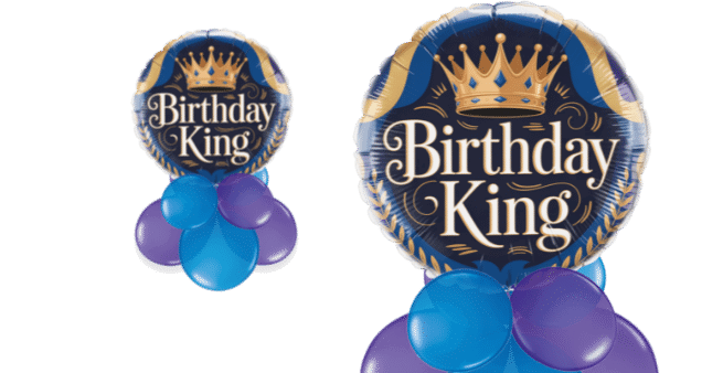 Birthday King Balloon