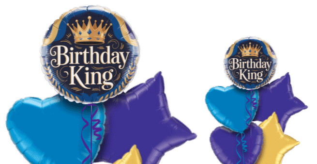Birthday King Balloon