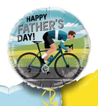 Cycling Dad Balloon